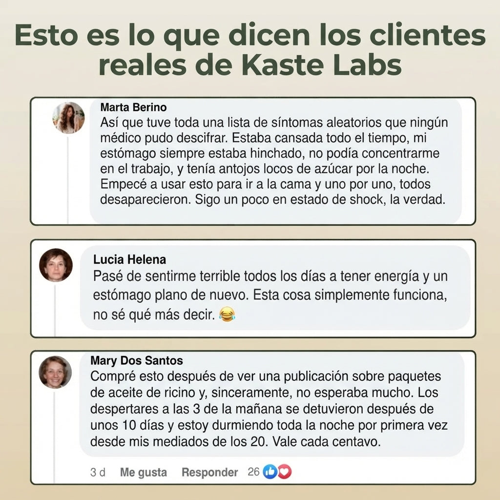 KASTE Aceite Ricino Organico